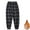 Black 4 (Small Plaid Pattern), variant on KYAIGUO Toddler Kids Fall Winte Sweatpants for Boys Girls ,Baby Casual Pant Cute Thick Fleece Sports Jogger Pants Little Big Boys Girls Active Pants Trousers for 1-12Y