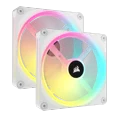 thumbnail image 1 of VENTILADOR CORSAIR ICUE LINK QX140 KIT 2X1 RGB 140MM BLANCO CO-9051008-WW, 1 of 4