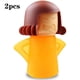 thumbnail image 1 of Limpiador de microondas Limpiador de vapor Limpiador de vapor rápido para horno microondas, 2 uds. Adepaton WL-00235-2, 1 of 5