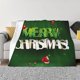 thumbnail image 1 of Fotbe Merry Christmas Manta de Franela con Estampado, Manta Ultrasuave para Cama, Sofá, Auto, Hipoalergénica y Antibolitas-80"x60", 1 of 6