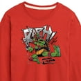 thumbnail image 3 of Teenage Mutant Ninja Turtles: Mutant Mayhem - Raphael Going In Loud - Toddler And Youth Long Sleeve Graphic T-Shirt, 3 of 5