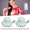 thumbnail image 3 of Shampoo Brush, Scalp Massager Shampoo Brush Manual 2pcs  For Bathing For Showering, 3 of 8