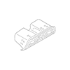 Genuine OE Porsche Center Grille - 997-552-980-03-4P2