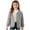 Gray, variant on Kids Quilted Jackets, Kids Boys Girls Quilted Long Sleeve Warm Outerwear Jacket Pink, 1-2 Years