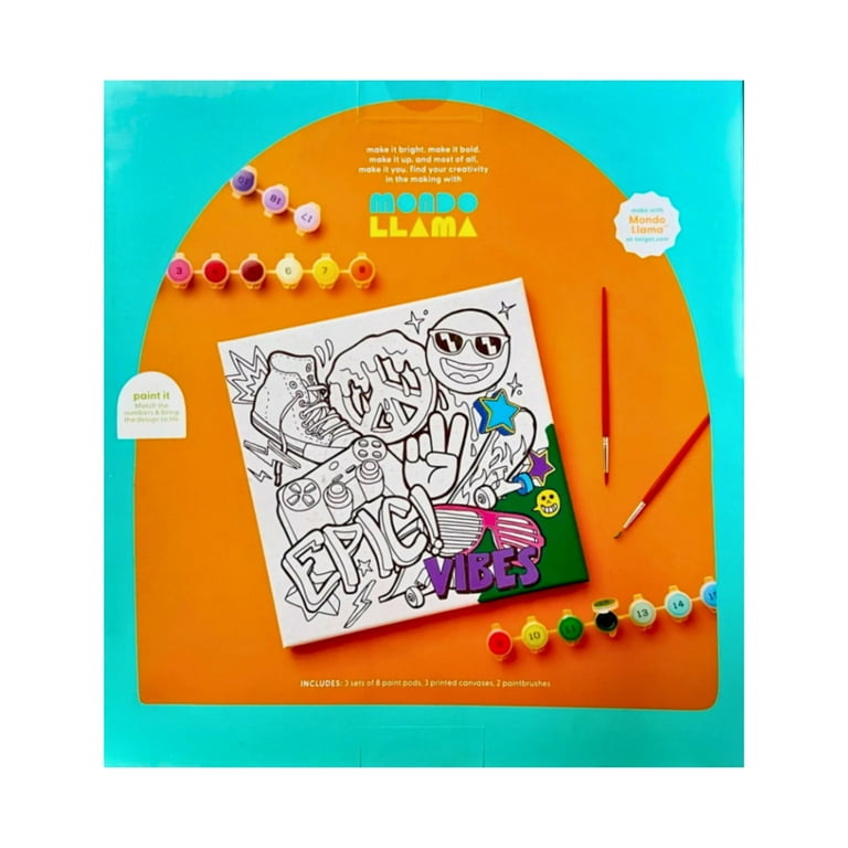 Mondo Llama Paint By Number kit