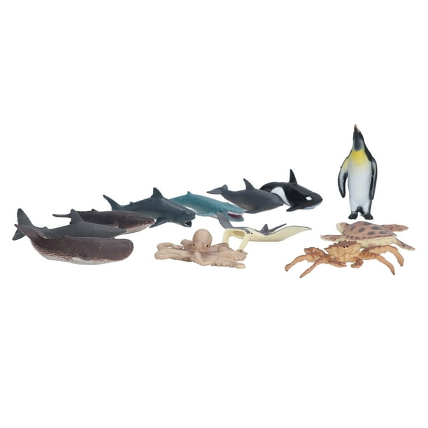 Juguetes De Modelo Animal, Representación única, Vida Real, Desarrollo De Imaginación, Modelo De Animal Marino, Detalle Perfecto Para Colección De Modelos Para Decoración De