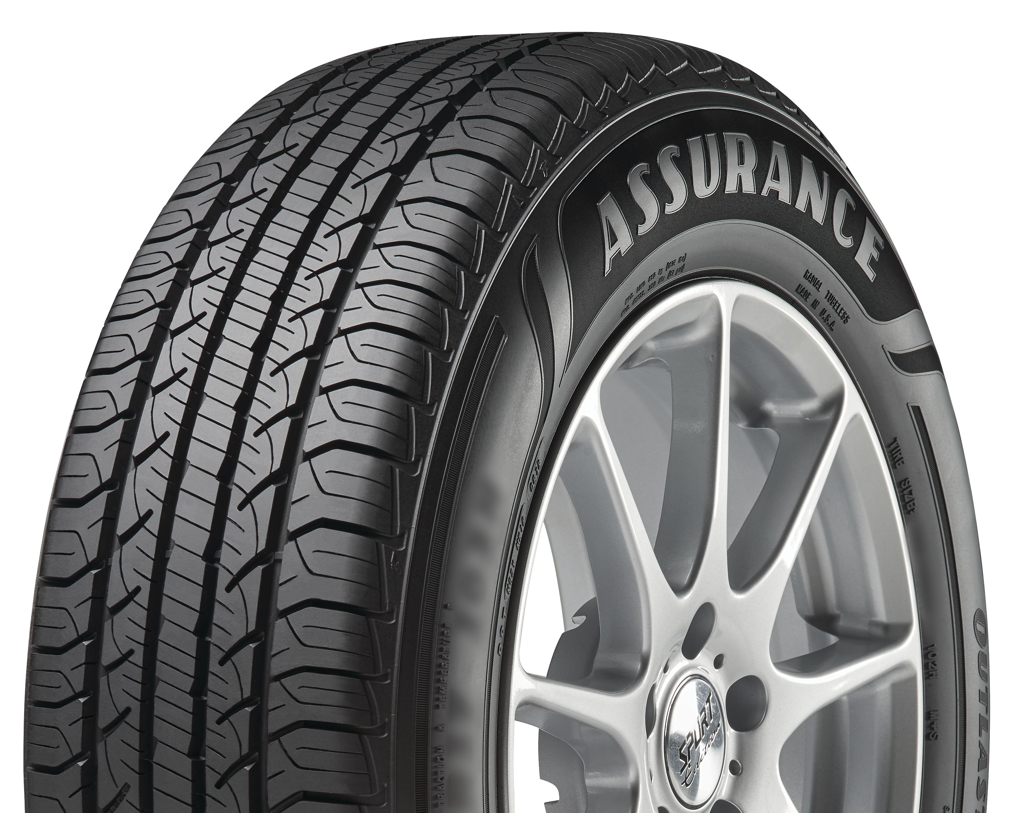 Goodyear Assurance Outlast 215/60R16 95V All-Season Tire - image 3 of 7