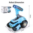 thumbnail image 6 of AOKESI Electronic Walking Dancing Robot Toys, Electronic Robot with Dance, Play Music,  Lifts & Rotate, Smart Robot Toys Gift for Boys Girls, Blue, 6 of 7