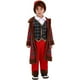 thumbnail image 4 of Conjuntos para niños talla 7, traje de Papá Noel para niños pequeños, disfraz de Navidad, chaleco de fiesta de cosplay, abrigo, sombrero, conjunto de 4 piezas, trajes rojos, 7-8 años, 4 of 4