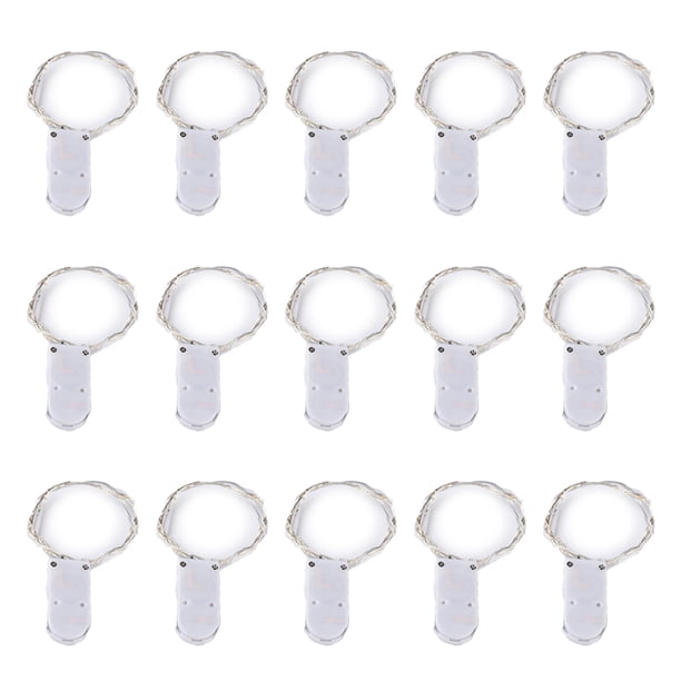 15PCSled light string - batería de botón 3 metros 30 luces luz azul Vhermosa CPB-US-DYP937-3