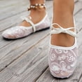 thumbnail image 6 of KIJBLAE Women's Closed Toe Solid Slip On Moccasin Flats, Fashion Low Cut Soft Sole Trendy Casual Flat Shoes White 39, 6 of 9