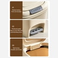 thumbnail image 3 of Summercome Kitchen Trash Can Plastic Waste Bin with Odor Protection of Lid 4 Gallon, Beige, 3 of 9