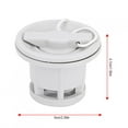 thumbnail image 2 of Dioche PVC Air Gas Valve Replacement for Inflatable Boat Dinghy Kayak Canoe, PVC Boat Valve, Kayak Valve Replacement, 2 of 8