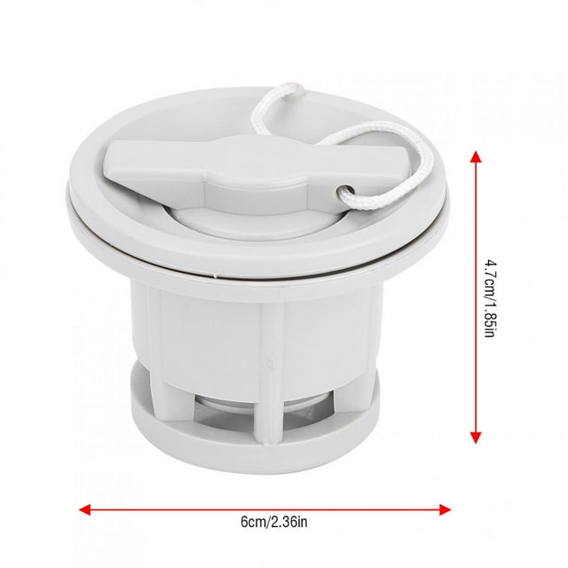 Greensen PVC Air Gas Valve Replacement for Inflatable Boat Dinghy Kayak Canoe, PVC Boat Valve,Boat Air Valve