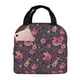 thumbnail image 1 of Balery Rose Mix Leopard 2 Bolsa de Almuerzo Aislada – Caja de Almuerzo con Papel de Aluminio Grueso, Mantiene la Comida Fresca por 4 Horas, 1 of 8