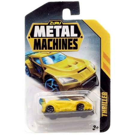 5 Surprise Mini Brands! Metal Machines Thriller Miniature (No Packaging)