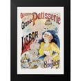 thumbnail image 2 of Gesmar, Charles 18x24 Black Modern Framed Museum Art Print Titled - Grande Patisserie Lisboa, 2 of 5