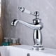 thumbnail image 2 of Grifo de lavabo Inteprter de cerámica de cobre estilo Simple galvanizado Plata tipo 1, 2 of 6