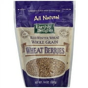 Nature's Earthly Choice Red Winter Wheat Berries, 14 oz (Pack of 6)