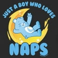 thumbnail image 2 of Toddler's Care Bears Bedtime Bear Loves Naps Graphic Tee Black 5T, 2 of 3