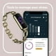 thumbnail image 4 of Monitor de actividad física Fitbit Luxe edición especial con pulsera Gorjana, 4 of 5