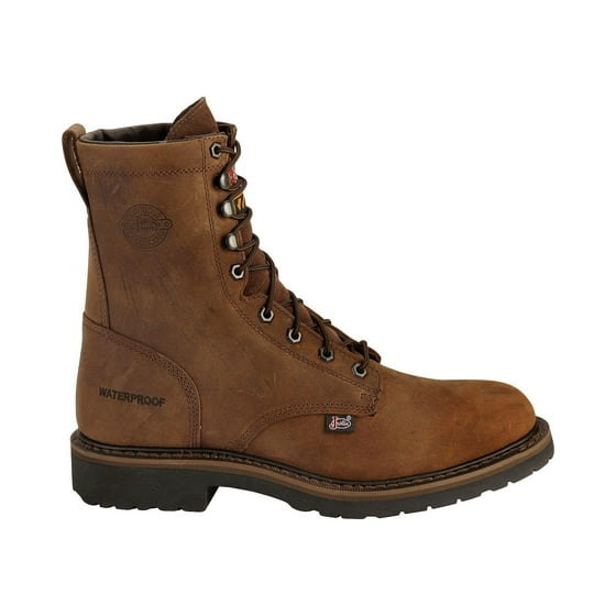 justin men's wyoming insulated waterproof work boots