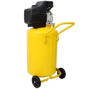 21 Gallon Portable Air Compressor 110V/60HZ, 2.5HP Motor, Max 115PSI, Yellow Tank