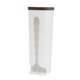 thumbnail image 5 of Caja de almacenamiento para calcetines y bragas, contenedor para calcetines para baños, montado en la pared. blanco, 5 of 9