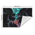 thumbnail image 3 of PUREYAH Table Placemats Set of 6 PCS , Washable Heat Resistant Fractal Multicoloured Abstract Table Decorations Placemats for Dining Room Kitchen, 3 of 6