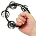 thumbnail image 4 of Unique Bargains 2pcs Wrist Bells, Jingle Bells Ankle Bell Hand Bell Percussion Instruments Musical Rhythm Band Plastic, Black, 4 of 5