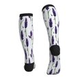 thumbnail image 2 of Bixox Lavender Flowers Print Compression Socks,Compression Socks Women & Men Circulation for Medical,Running,Athletic, 2 of 7