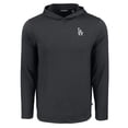thumbnail image 2 of Men's Cutter & Buck Black Los Angeles Dodgers Coastline Epic Comfort Recycled Eco Hoodie Long Sleeve T-Shirt, 2 of 3