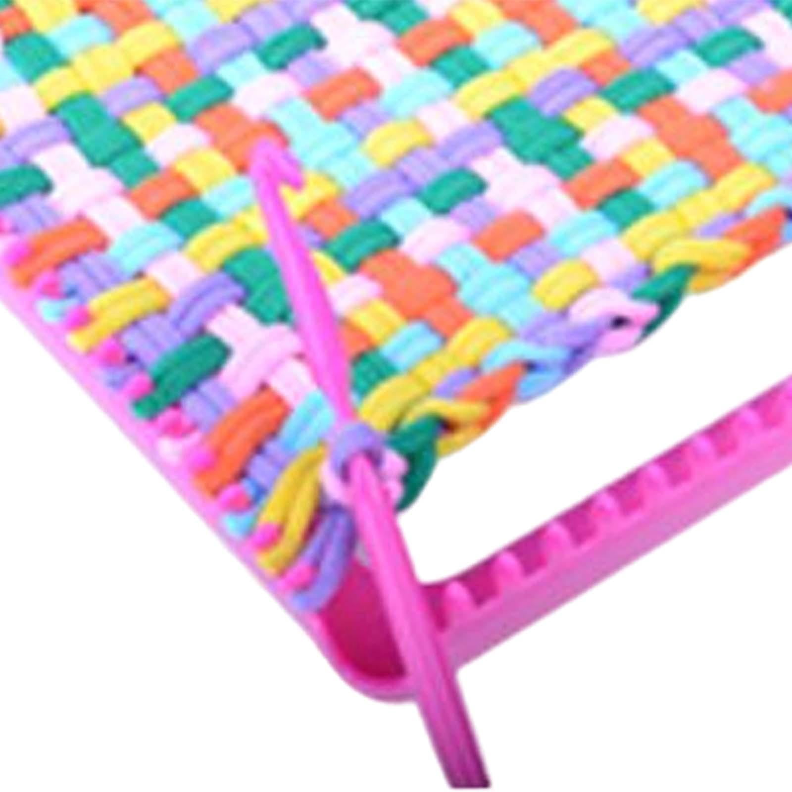 FVDPWYE Durable Knitting Loom Set Hook Rope Accessories Multicolored Crochet Crafts Tool