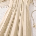 thumbnail image 6 of EnJoCho Summer Dress for Girls Puff Short Sleeve A-Lined Princess Dress Spring Solid Cotton Beach Vacation Boho Outfits Teens A-Line Boho Dress, 6 of 8