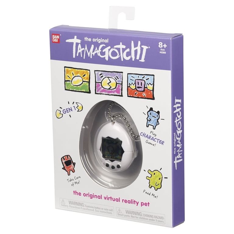 Original Tamagotchi - White with Black - Walmart.com