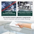 thumbnail image 5 of [BIANCA] All Stainless Steel One-tier self-draining dish rack, 5 of 9