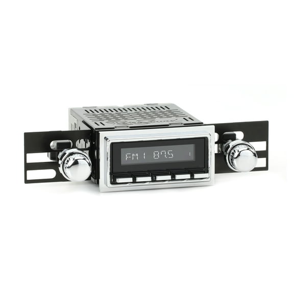 RetroRadio Compatible with 1956-73 Volkswagen Bus Features Include Bluetooth, AUX, AM/FM LABC-M1-127-06P-76PVW