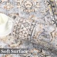 thumbnail image 2 of Vintage Rug,Washable Rug,Print Distressed Rug,Low Pile Non-Slip Rug,for Living Room Bedroom Nursery Antique, 2 of 8