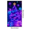 thumbnail image 3 of BotaniNest Perles de Porte Lumineuses pour Fête Fluorescente, Rideau d'Entrée Intérieur Extérieur, 3 of 5