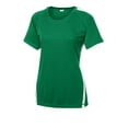 thumbnail image 5 of Sport-Tek Ladies Colorblock PosiCharge Competitor Tee-4XL (Kelly Green/ White), 5 of 6
