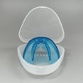 thumbnail image 5 of dianhelloya Mouth Guard BPA-free Anti-crushing TPE Silicone Double Support Sports Mouthguard for Adults Blue 1, 5 of 8