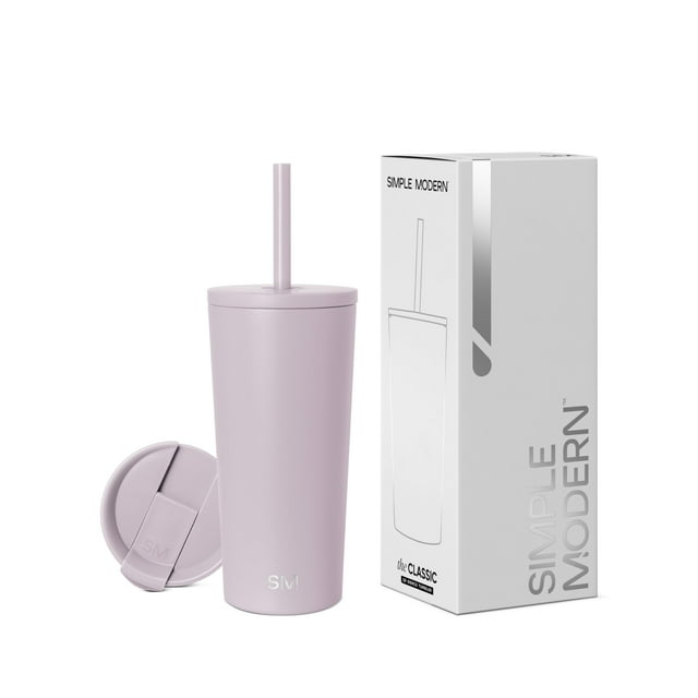 Vaso aislante Simple Modern Classic Lavender Mist de 590 ml