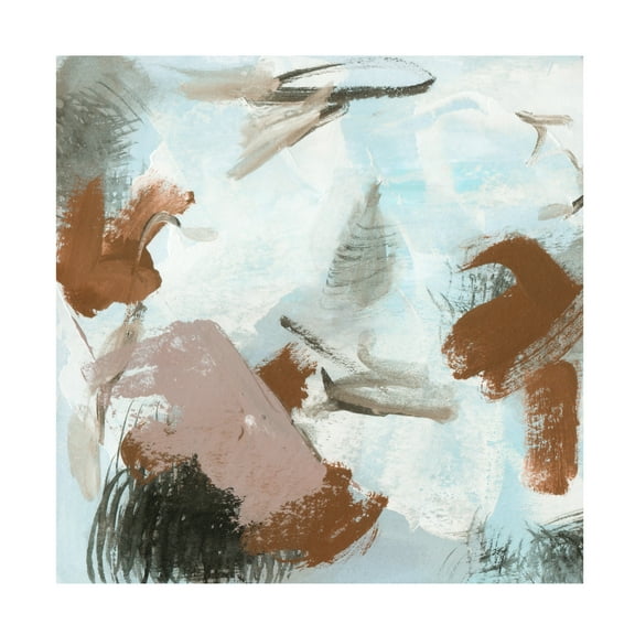 Canvas Wall Art - Melissa Wang 'Free as Air I' Wall Art for Living Room, Bedroom, or Office Décor by Trademark Fine Art - 14 x 14 Inches