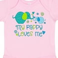 thumbnail image 4 of Inktastic My Pappy Loves Me Cute Elephants Boys or Girls Baby Bodysuit, 4 of 5