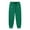 Green, variant on Mens Sweatpants Baggy Lined Jogger Pants Relaxed Fit Spring Fall Casual Running Streetwear Trousers Black L