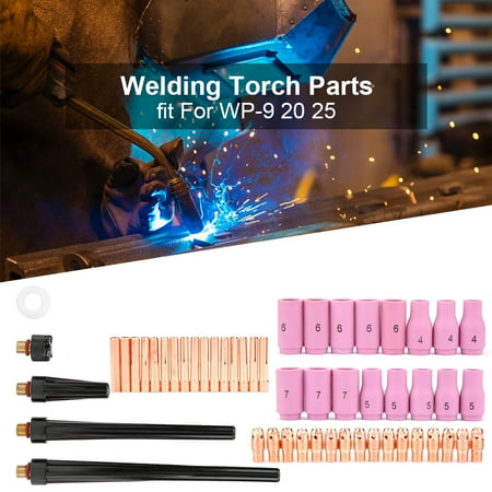 

EOTVIA Plasma Cutter Consumables Welding Torch Parts Plasma Cutter Consumables Cutting Welding Torch For WP-9 20 25 Plasma Cutter