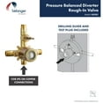 thumbnail image 6 of Belanger KIT-DEL130CCP Rain Pressure Balanced Round Shower System, Polished Chrome, 6 of 7