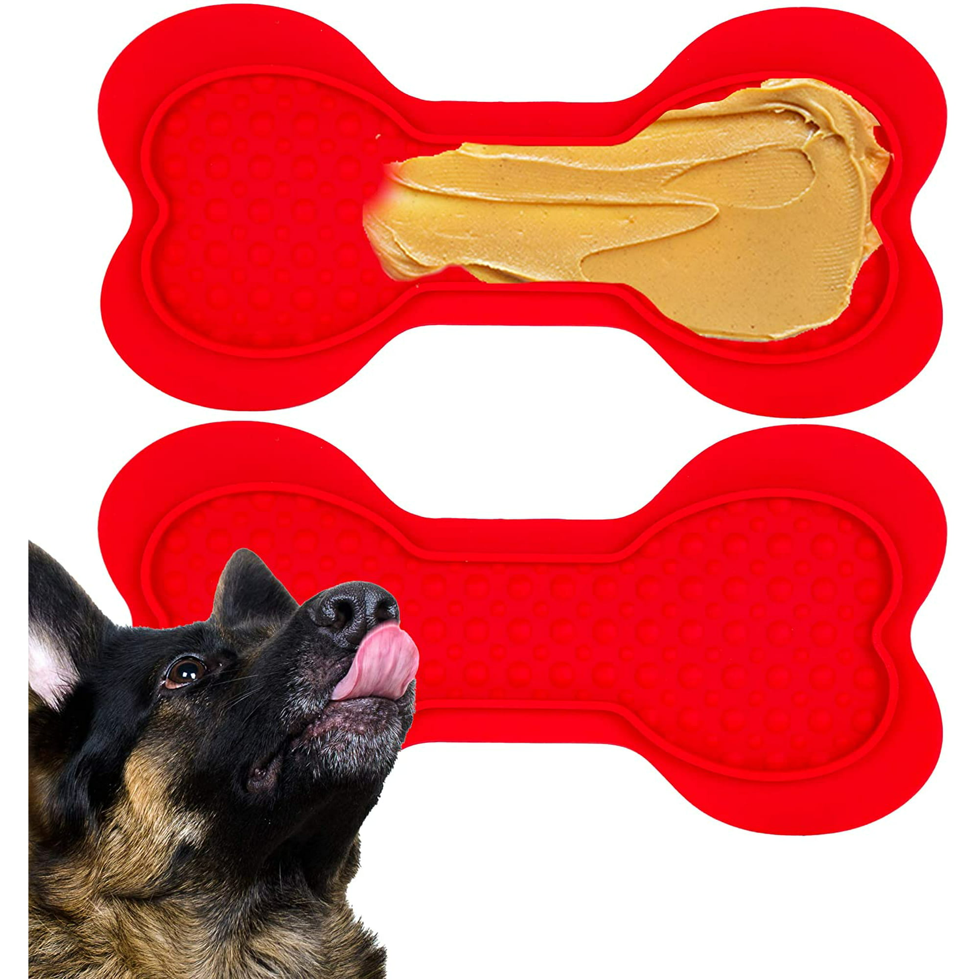 Downtown Pet Supply Silicone Dog Lick Bone - Shower Assistant Lick