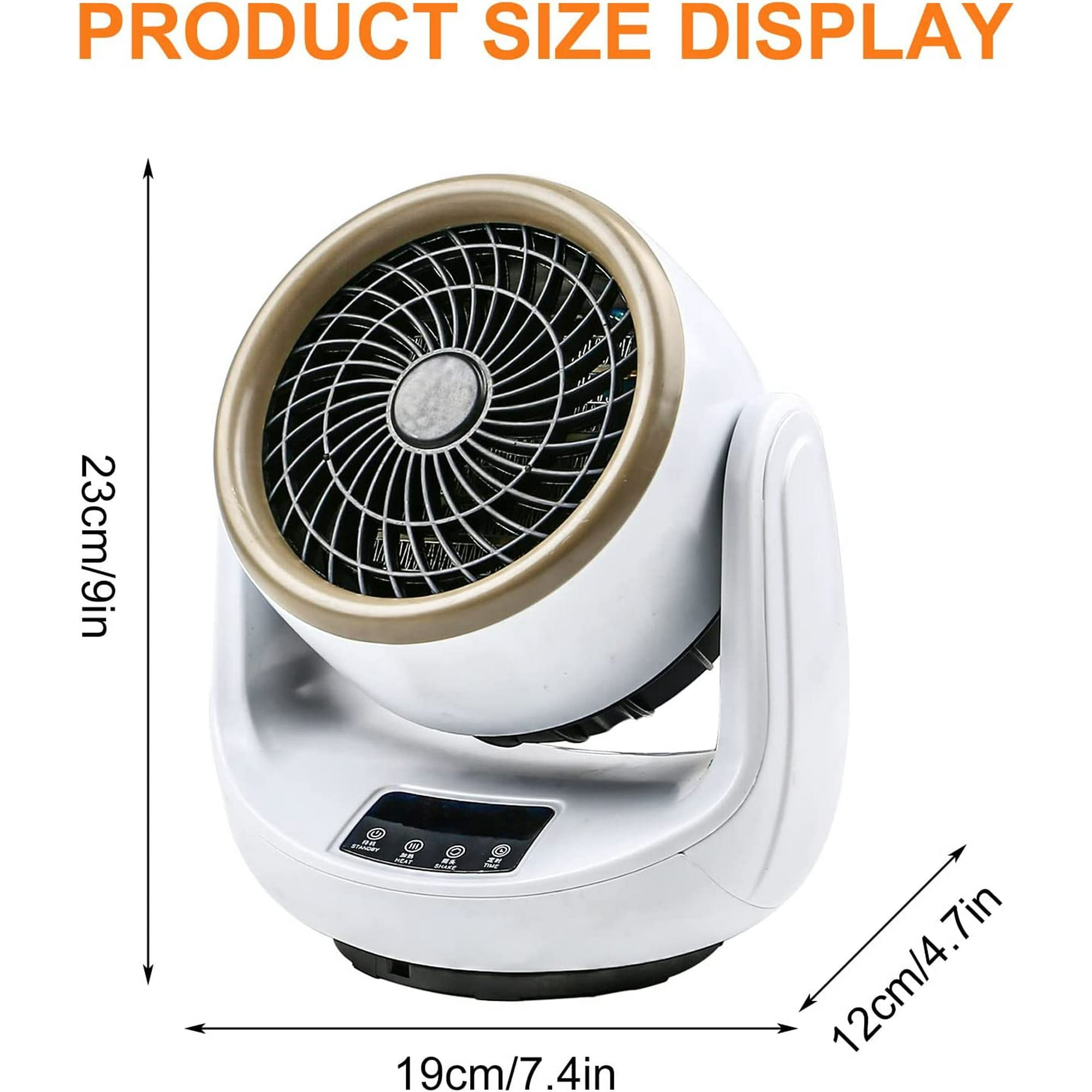 QUETO Electric Heater 1000W 220V 3-Mode Electric Heater with Remote Control  Low Power Electric Heater Fan for Indoor Bedroom Office | Walmart Canada