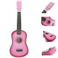 thumbnail image 2 of 21 Inch Classical Guitar for Kids: 6-String Folk Acoustic Beginners Guitar, Small and Lightweight Musical Instrument for Children and Beginners, Crisp Sound Red Ukulele, Six-String A, 2 of 7